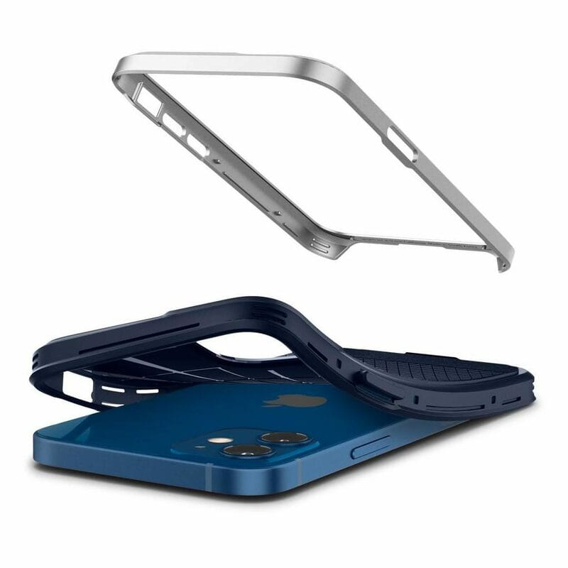Чeхол-накладка Spigen Neo Hybrid для Apple iPhone 12 Mini Crystal Clear (ACS02259)
