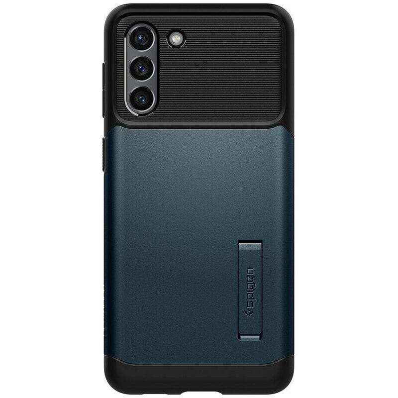 Чохол-накладка Spigen Slim Armor для Samsung Galaxy S21 SM-G991 Metal Slate (ACS02444)