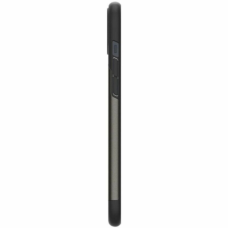 Чохол-накладка Spigen Slim Armor with MagFit для Apple iPhone 14 Gunmetal (ACS04685)