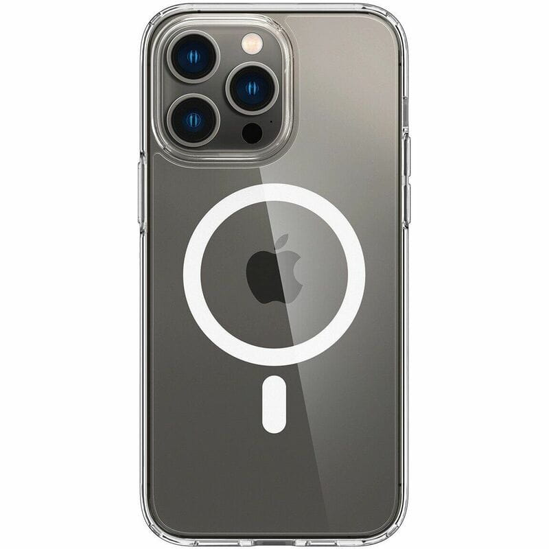 Чохол-накладка Spigen Crystal Hybrid with MagFit для Apple iPhone 14 Pro Clear (ACS04670)