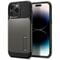 Фото - Чохол-накладка Spigen Slim Armor with MagFit для Apple iPhone 14 Pro Max Gunmetal (ACS04646) | click.ua