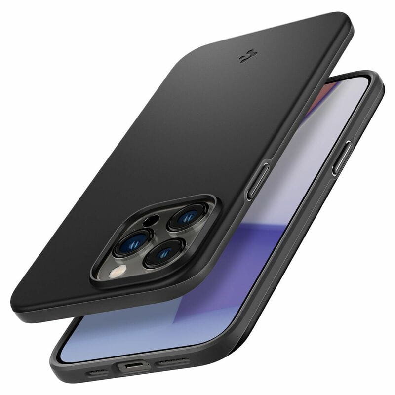 Чохол-накладка Spigen Thin Fit для Apple iPhone 14 Pro Max Black (ACS04765)
