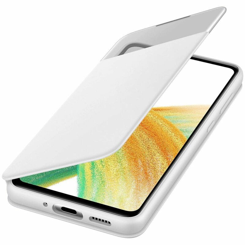 Чeхол-книжка Samsung S View Wallet Cover для Samsung Galaxy A33 SM-A336 White (EF-EA336PWEGRU)
