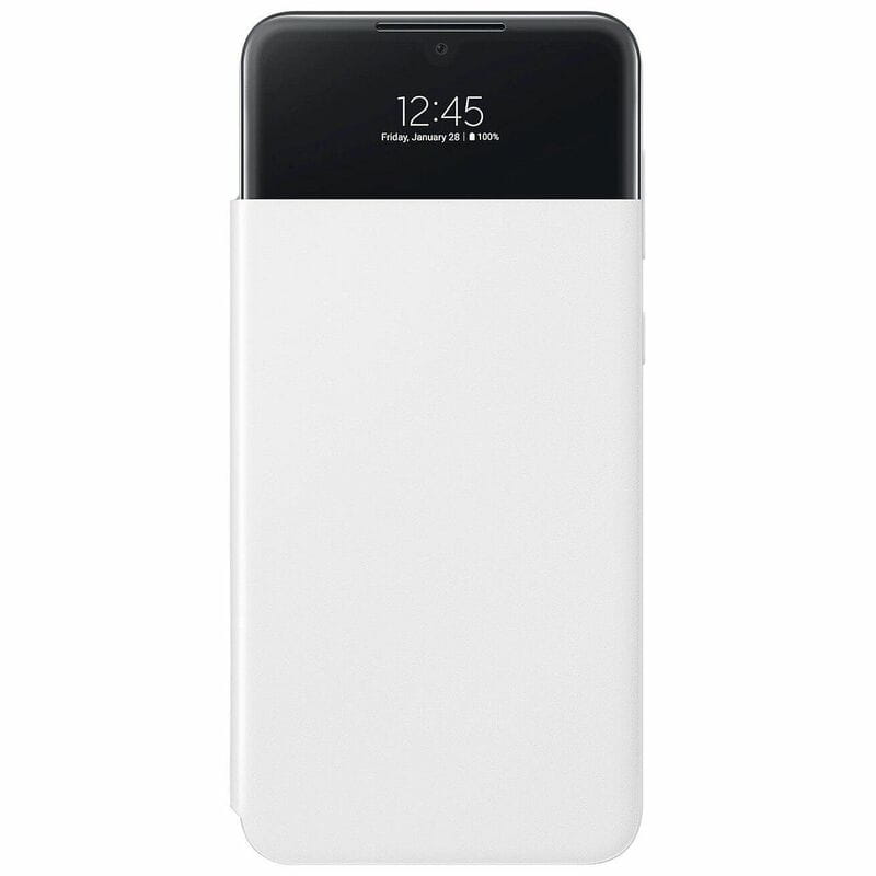 Чeхол-книжка Samsung S View Wallet Cover для Samsung Galaxy A33 SM-A336 White (EF-EA336PWEGRU)