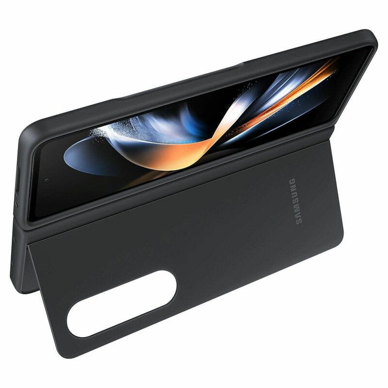 Чeхол-накладка Samsung Slim Standing Cover для Samsung Galaxy Fold 4 SM-F936 Black (EF-MF936CBEGUA)