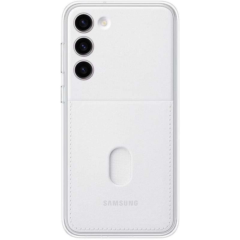 Чeхол-накладка Samsung Frame Cover для Samsung Galaxy S23 Plus SM-S916 White (EF-MS916CWEGRU)