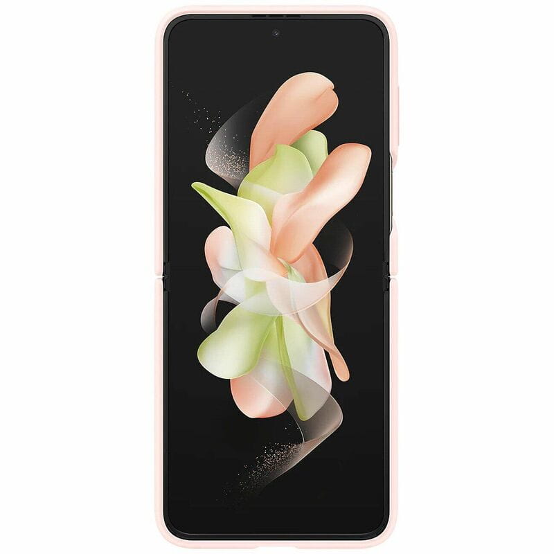 Чeхол-накладка Samsung Silicone Cover with Ring для Samsung Galaxy Flip 4 SM-F721 Pink (EF-PF721TPEGUA)