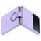 Фото - Чeхол-накладка Samsung Silicone Cover with Ring для Samsung Galaxy Flip 4 SM-F721 Lavender (EF-PF721TVEGUA) | click.ua