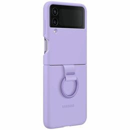 Чeхол-накладка Samsung Silicone Cover with Ring для Samsung Galaxy Flip 4 SM-F721 Lavender (EF-PF721TVEGUA)