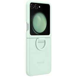 Чeхол-накладка Samsung Silicone Cover with Ring для Samsung Galaxy Flip 5 SM-F731 Mint (EF-PF731TMEGUA)