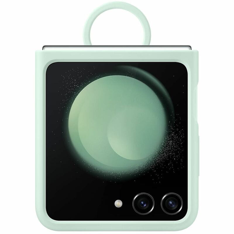 Чохол-накладка Samsung Silicone Cover with Ring для Samsung Galaxy Flip 5 SM-F731 Mint (EF-PF731TMEGUA)