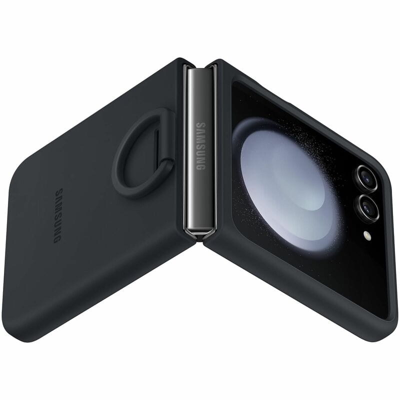 Чохол-накладка Samsung Silicone Cover with Ring для Samsung Galaxy Flip 5 SM-F731 Indigo (EF-PF731TNEGUA)