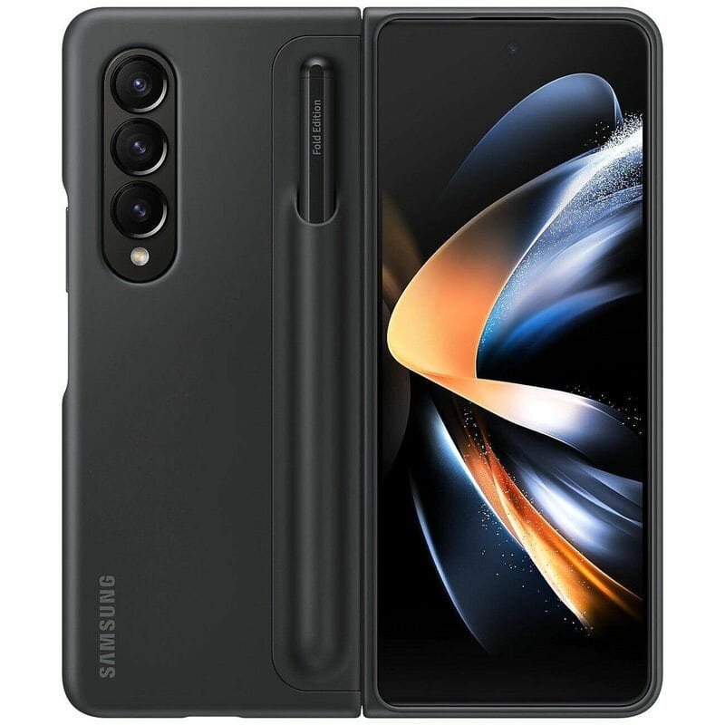 Чeхол-накладка Samsung Standing Cover with S Pen для Samsung Galaxy Fold 4 SM-F936 Black (EF-OF93PCBEGUA)
