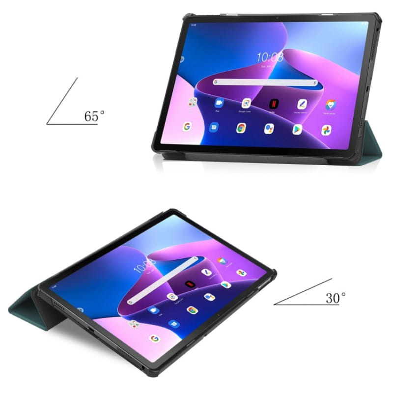 Чехол-книжка BeCover Flexible TPU Mate для Lenovo Tab M10 Plus TB-125F (3rd Gen)/K10 Pro TB-226 Dark Green (712524)
