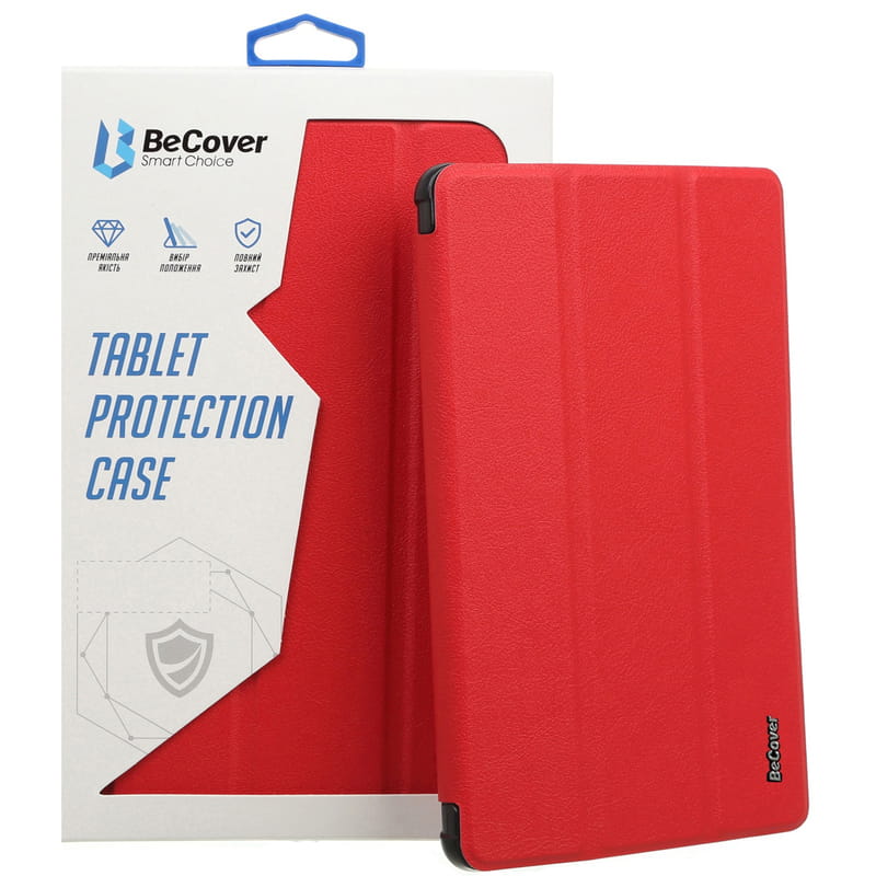 Чохол-книжка BeCover Flexible TPU Mate для Lenovo Tab M10 Plus TB-125F (3rd Gen)/K10 Pro TB-226 Red (712526)