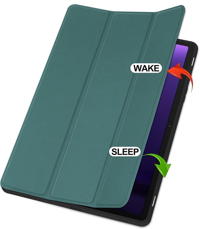 Чехол-книжка BeCover Flexible TPU Mate для Samsung Galaxy Tab S9 (SM-X710/SM-X716)/S9 FE (SM-X510/SM-X516B) Dark Green (712529)