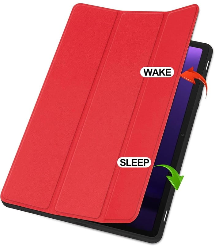 Чехол-книжка BeCover Flexible TPU Mate для Samsung Galaxy Tab S9 (SM-X710/SM-X716)/S9 FE (SM-X510/SM-X516B) Red (712531)