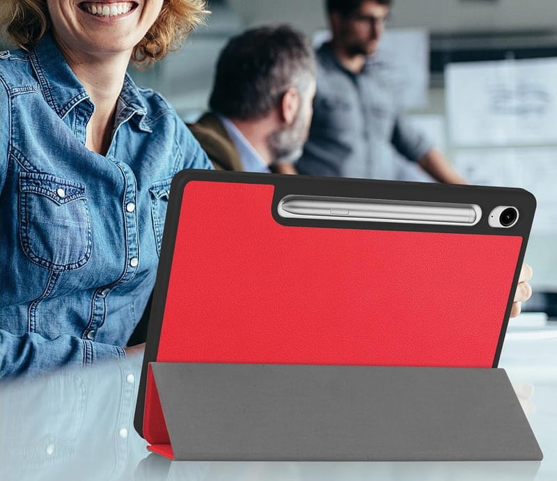 Чехол-книжка BeCover Flexible TPU Mate для Samsung Galaxy Tab S9 (SM-X710/SM-X716)/S9 FE (SM-X510/SM-X516B) Red (712531)