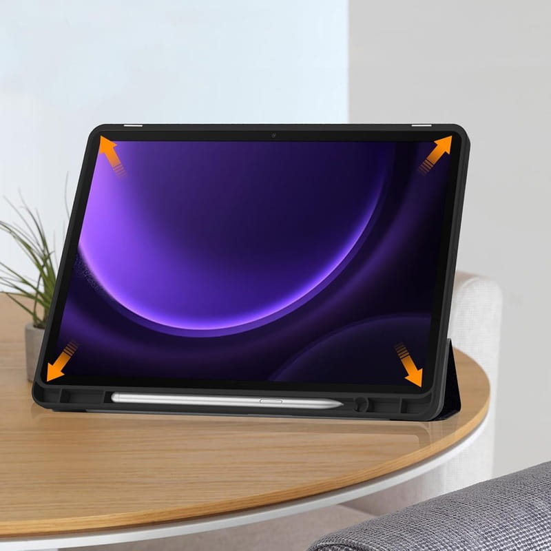 Чохол-книжка BeCover Flexible TPU Mate для Samsung Galaxy Tab S9 (SM-X710/SM-X716)/S9 FE (SM-X510/SM-X516B) Don`t Touch (712533)