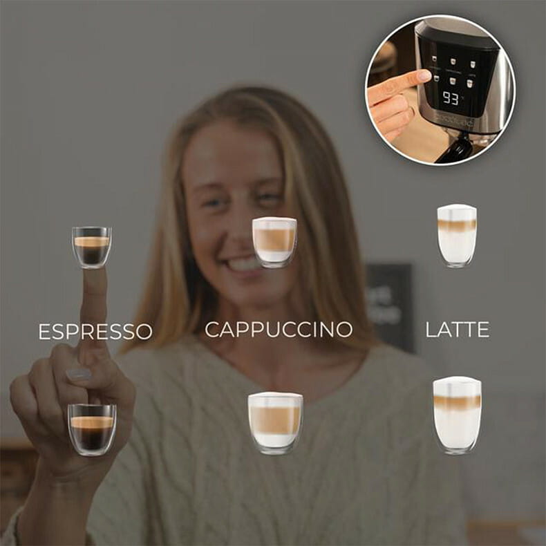 Кофеварка Cecotec Power Espresso 20 Cream (CCTC-00651)