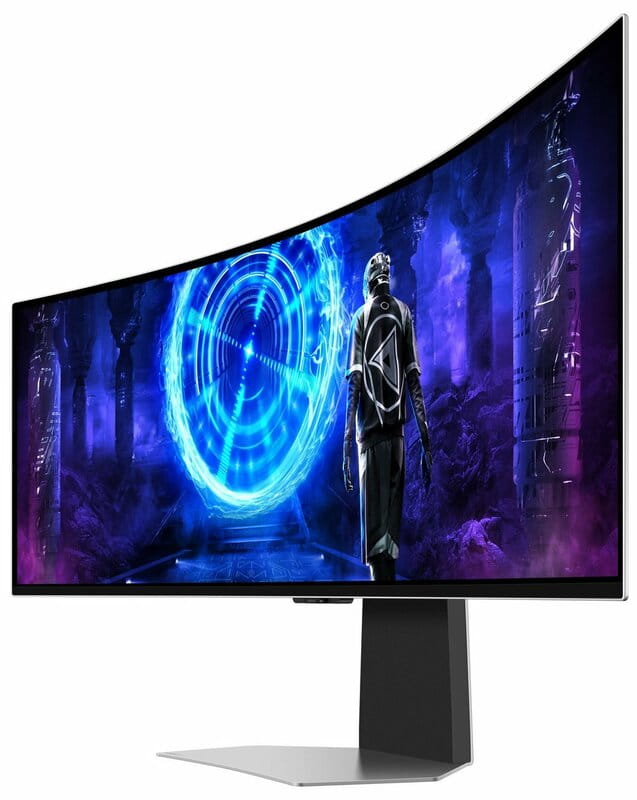 Монітор Samsung 49" Odyssey OLED G9 (LS49DG952SIXUA) Black/White Curved 240Hz