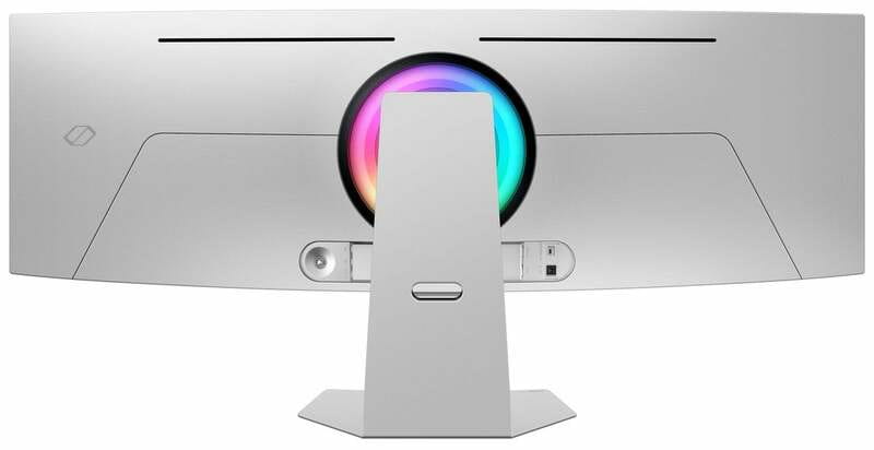 Монітор Samsung 49" Odyssey OLED G9 (LS49DG952SIXUA) Black/White Curved 240Hz