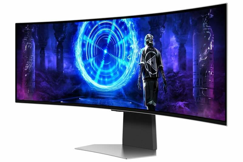 Монітор Samsung 49" Odyssey OLED G9 (LS49DG952SIXUA) Black/White Curved 240Hz