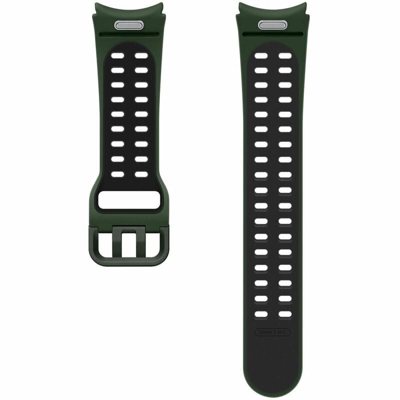 Ремінець Samsung Extreme Sport Band для Samsung Galaxy (20mm, S/M) / Watch 4 / Watch 5 / Watch 6 Green (ET-SXR94LGEGEU)