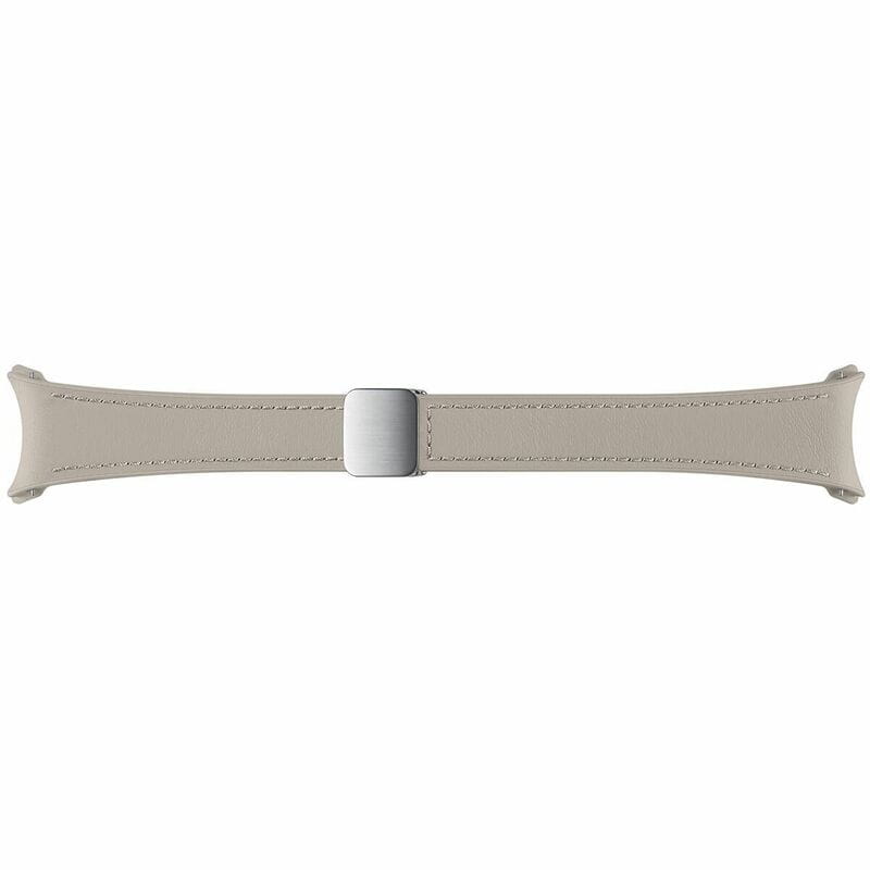 Ремінець Samsung D-Buckle Hybrid Eco-Leather Band для Samsung Galaxy (20mm, S/M) / Watch 4 / Watch 5 / Watch 6 Etoupe (ET-SHR93SAEGEU)