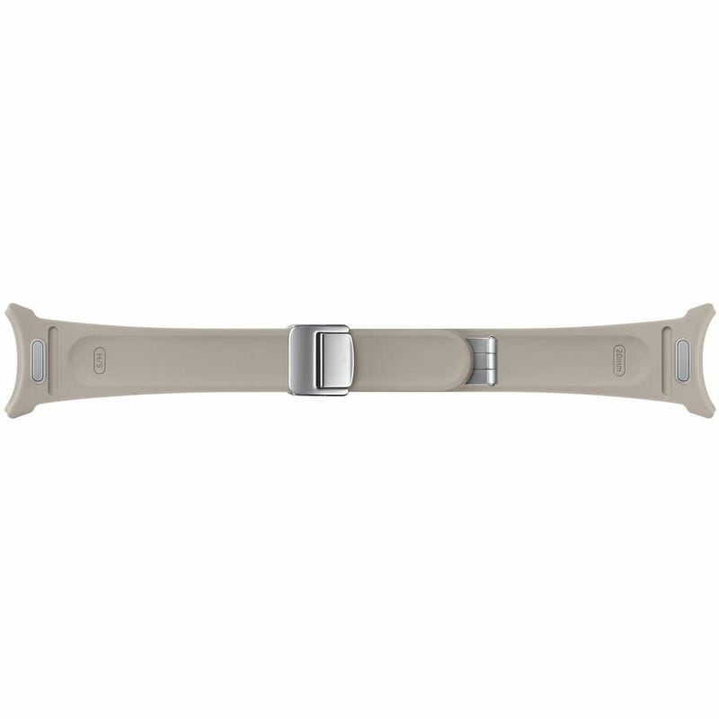 Ремінець Samsung D-Buckle Hybrid Eco-Leather Band для Samsung Galaxy (20mm, S/M) / Watch 4 / Watch 5 / Watch 6 Etoupe (ET-SHR93SAEGEU)