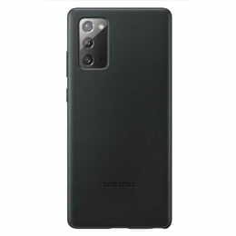 Чeхол-накладка Samsung Leather Cover для Samsung Galaxy Note 20 SM-N980 / N981 Black (EF-VN980LBEGRU)