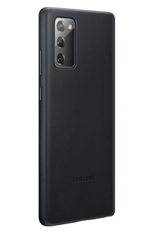 Чeхол-накладка Samsung Leather Cover для Samsung Galaxy Note 20 SM-N980 / N981 Black (EF-VN980LBEGRU)
