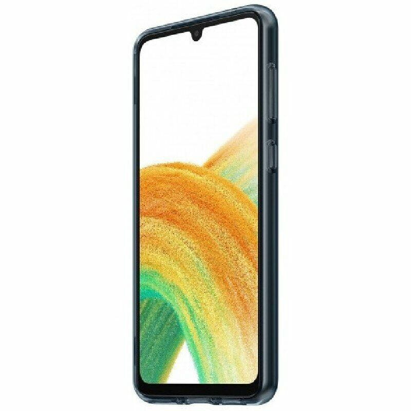 Чeхол-накладка Samsung Clear Strap Cover для Samsung Galaxy A33 SM-A336 Black (EF-XA336CBEGRU)