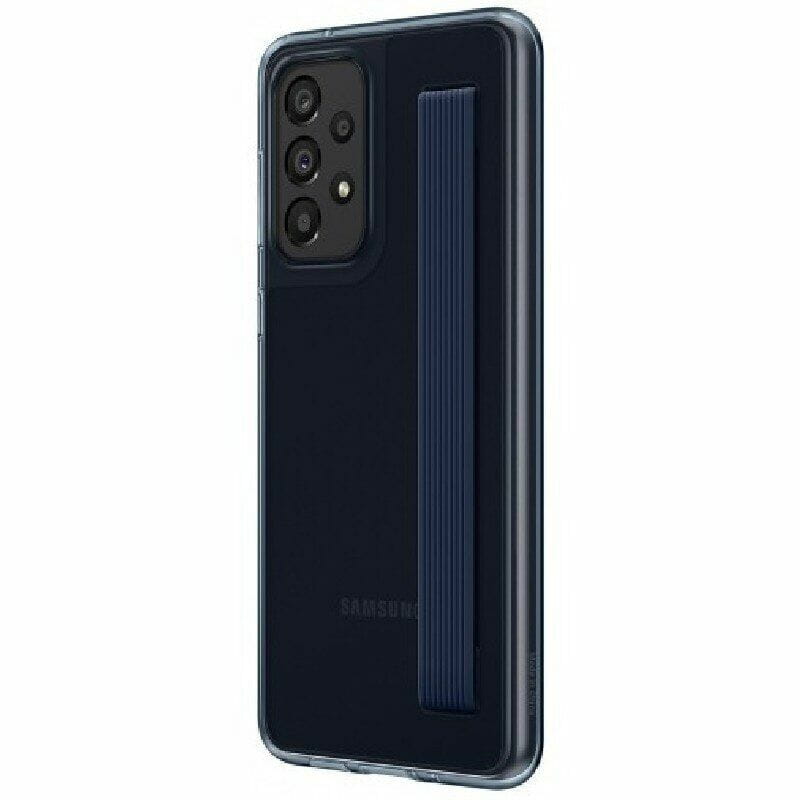 Чeхол-накладка Samsung Clear Strap Cover для Samsung Galaxy A33 SM-A336 Black (EF-XA336CBEGRU)