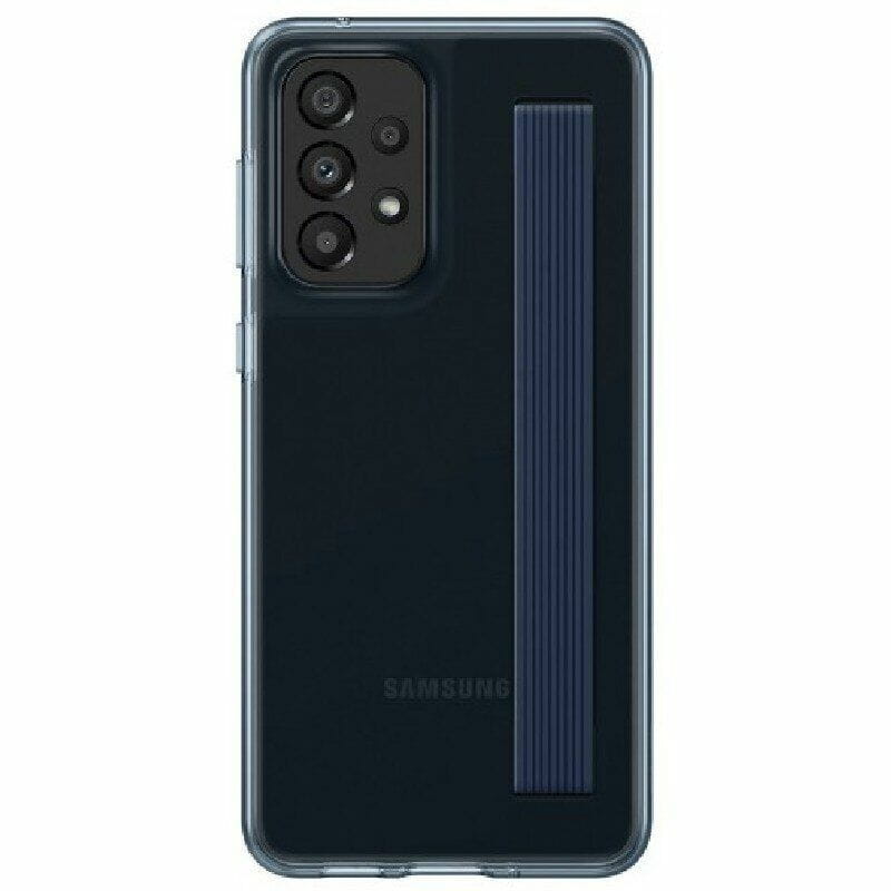 Чeхол-накладка Samsung Clear Strap Cover для Samsung Galaxy A33 SM-A336 Black (EF-XA336CBEGRU)