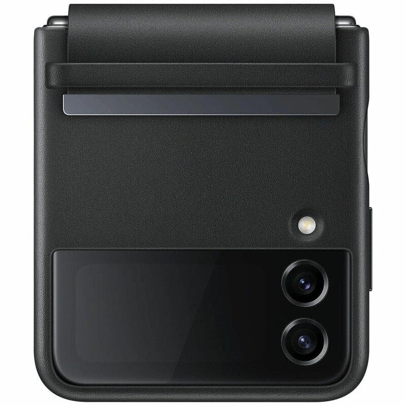 Чохол-накладка Samsung Flap Leather Cover для Samsung Galaxy Flip 4 SM-F721 Black (EF-VF721LBEGUA)