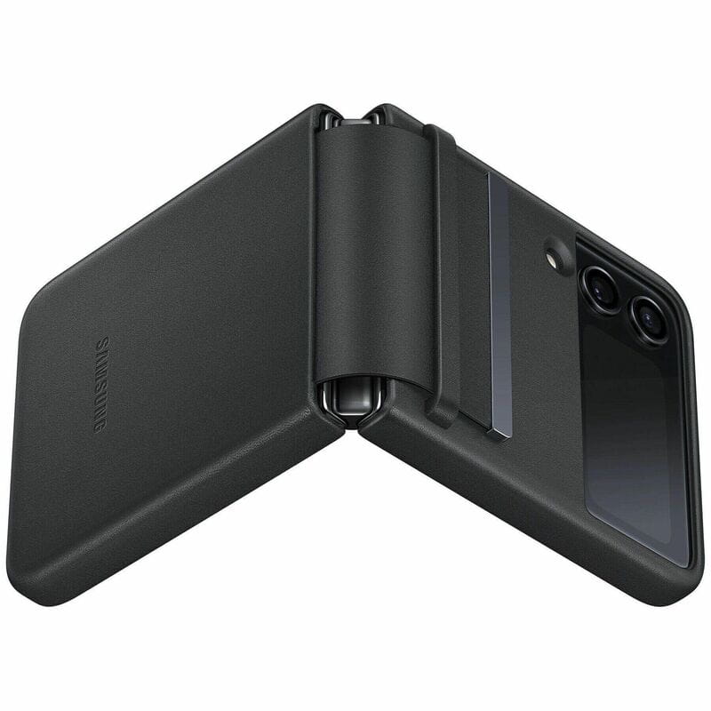 Чохол-накладка Samsung Flap Leather Cover для Samsung Galaxy Flip 4 SM-F721 Black (EF-VF721LBEGUA)
