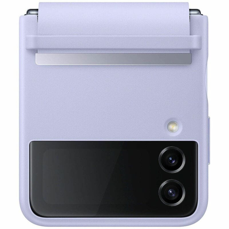 Чeхол-накладка Samsung Flap Leather Cover для Samsung Galaxy Flip 4 SM-F721 Serenity Purple (EF-VF721LLEGUA)