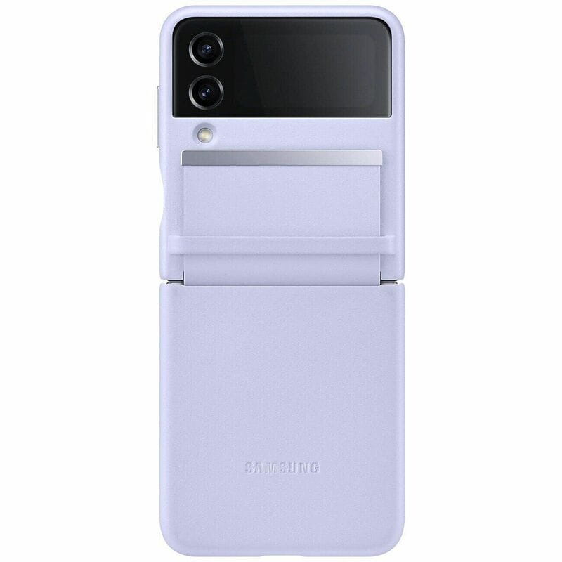 Чeхол-накладка Samsung Flap Leather Cover для Samsung Galaxy Flip 4 SM-F721 Serenity Purple (EF-VF721LLEGUA)
