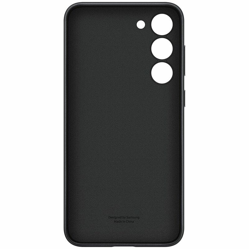 Чeхол-накладка Samsung Leather Cover для Samsung Galaxy S23 Plus SM-S916 Black (EF-VS916LBEGRU)