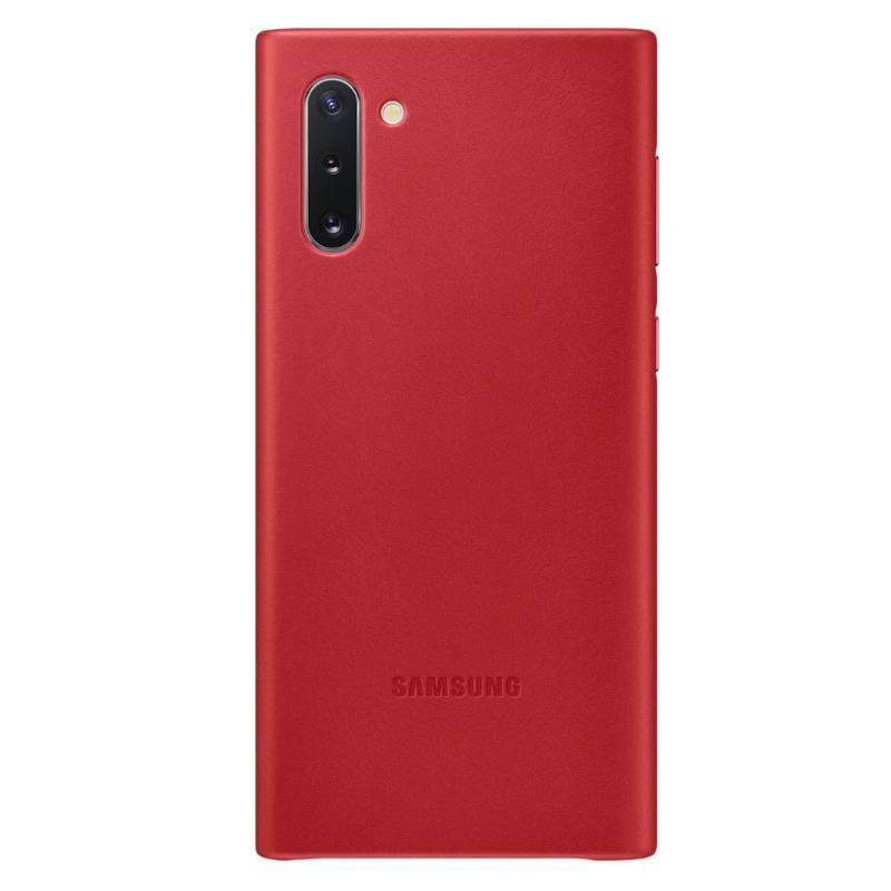 Чeхол-накладка Samsung Leather Cover для Samsung Galaxy Note 10 SM-N970 Red (EF-VN970LREGRU)