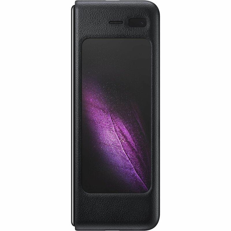 Чохол-накладка Samsung Leather Cover для Samsung Galaxy Fold SM-F900 / F907 Black (EF-VF900LBEGRU)