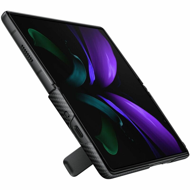 Чeхол-накладка Samsung Aramid Cover для Samsung Galaxy Fold 2 SM-F916 Black (EF-XF916SBEGRU)