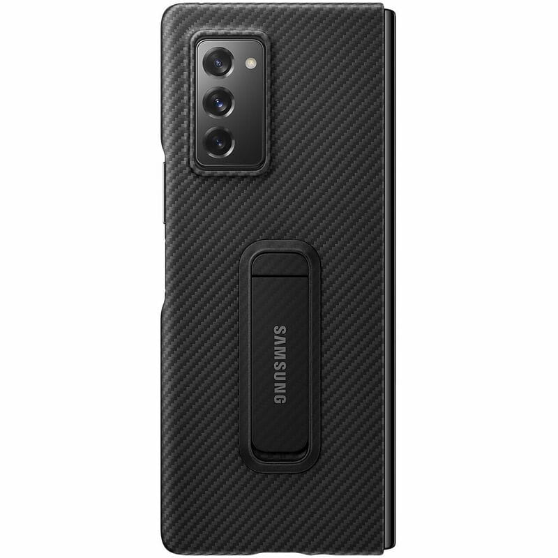 Чeхол-накладка Samsung Aramid Cover для Samsung Galaxy Fold 2 SM-F916 Black (EF-XF916SBEGRU)