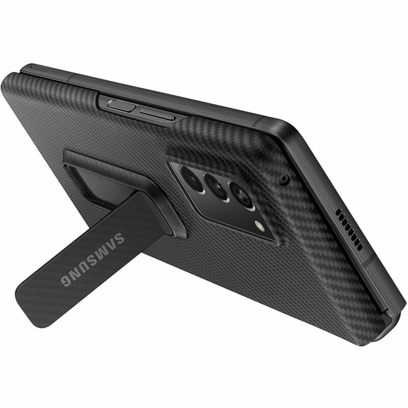Чeхол-накладка Samsung Aramid Cover для Samsung Galaxy Fold 2 SM-F916 Black (EF-XF916SBEGRU)