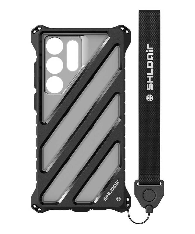 Чeхол-накладка Samsung SHLDAir Active Case для Samsung Galaxy S23 Ultra SM-S918 Black (GP-FPS918SBBBU)