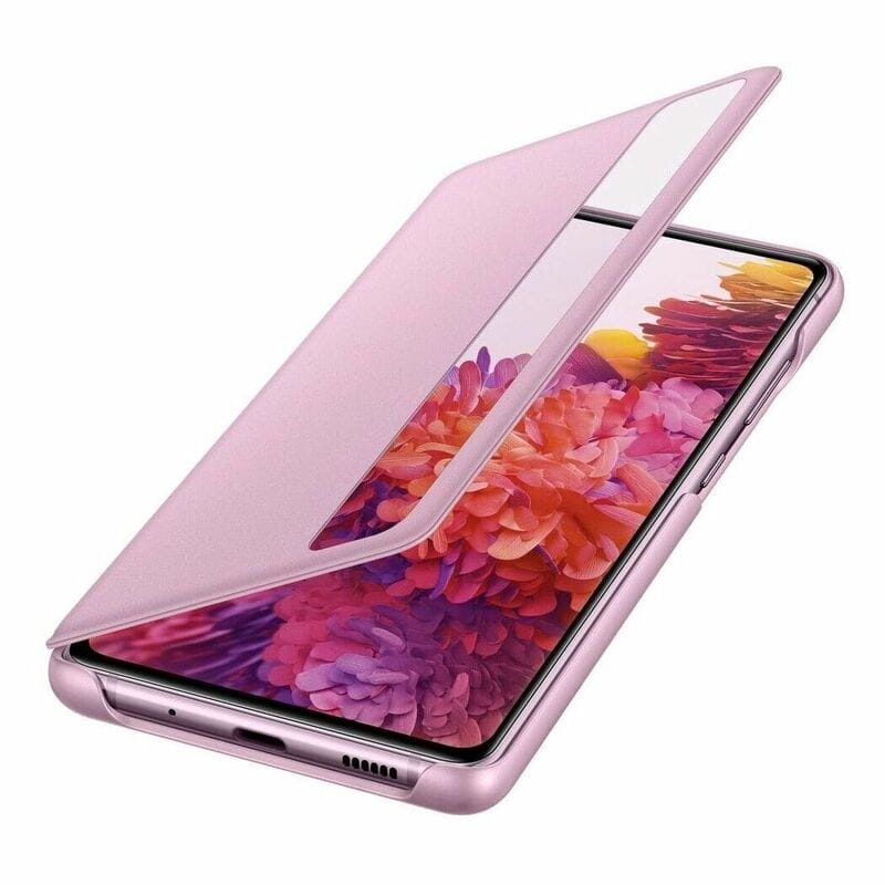Чeхол-книжка Samsung Clear View Cover для Samsung Galaxy S20 FE SM-G780 / SM-G781 Lavender (EF-ZG780CVEGRU)