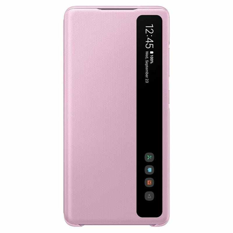 Чeхол-книжка Samsung Clear View Cover для Samsung Galaxy S20 FE SM-G780 / SM-G781 Lavender (EF-ZG780CVEGRU)