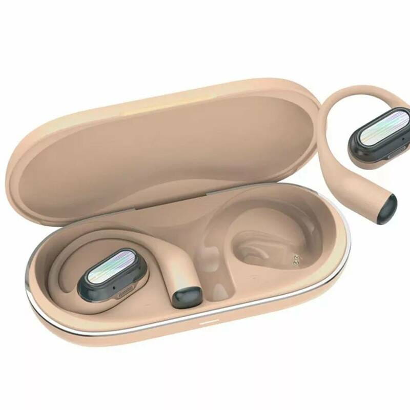 Bluetooth-гарнитура Canyon TWS-12 Headset On Flow Beige (CNS-TWS12BE)