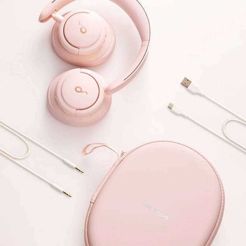 Bluetooth-гарнітура Anker SoundCore Life Q30 v2 Sakura Pink (A3028353)